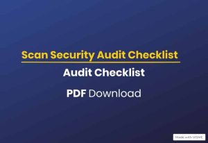 scan audit checklist